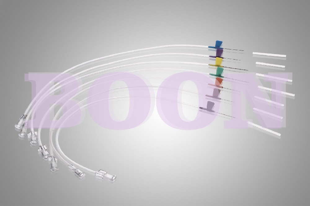Disposable intravenous infusion needle